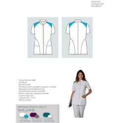 Tunique Médicale Adèle 90 cm - Confort et Élégance | Shoptablouse