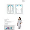 Tunique Médicale Adèle 90 cm - Confort et Élégance | Shoptablouse