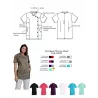 Tunique Médicale Odile MC - Soins, Clinique, Hôpital | Shop ta blouse