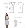 Blouse médicale femme manches courtes Rosine | Santé, Hôpital