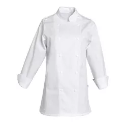 Veste de Cuisine Blanche Sabine | Vêtement Professionnel Restaurant - Shop ta blouse