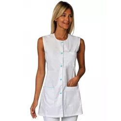 Tunique Médicale Femme Taylor Sans Manches | Santé & Esthétique - Shop ta blouse