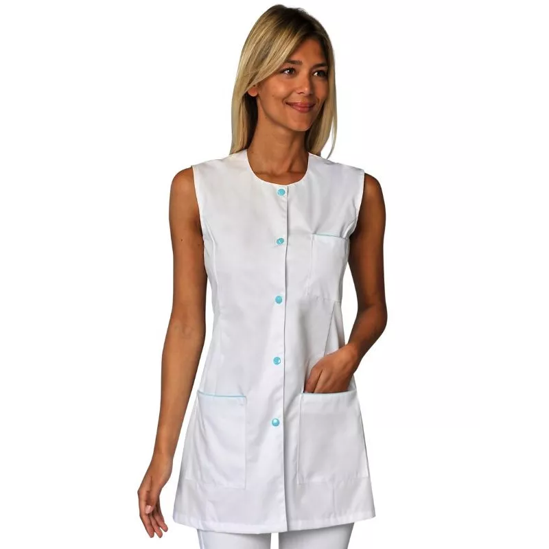Tunique Médicale Femme Taylor Sans Manches | Santé & Esthétique - Shop ta blouse