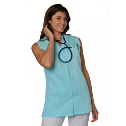 Tunique Médicale Sans Manches Viviane | Femme Santé & Esthétique - Shop ta blouse