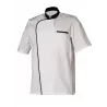 Veste de Cuisine Mixte Zack MC Col Officier | Tenue Pro Restauration - Shop ta blouse