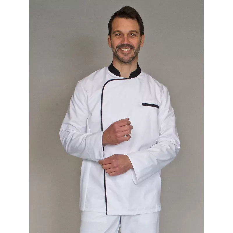 Veste de Cuisine Mixte Zack ML Manches Longues | Pro Restauration - Shop ta blouse