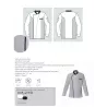 Veste de Cuisine Mixte Zack ML Manches Longues | Pro Restauration - Shop ta blouse