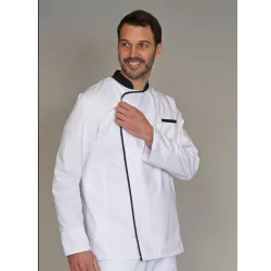 Veste de Cuisine Mixte Zack ML Manches Longues | Pro Restauration - Shop ta blouse