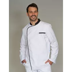 Veste de Cuisine Mixte Zack ML Manches Longues | Pro Restauration - Shop ta blouse