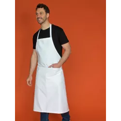 Tablier de Cuisine à Bavette avec Poche | Restauration Pro - Shop ta blouse