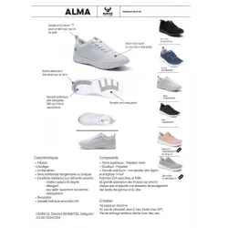 Baskets de Sécurité Suecos Alma | Confort & Sécurité Professionnelle - Shop ta blouse