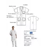 Blouse Hôpital Homme Oscar | Vêtement Médical & Laboratoire - Shop ta blouse