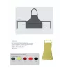 Tablier de Cuisine Mixte Elie | Poche Centrale - Shop ta blouse