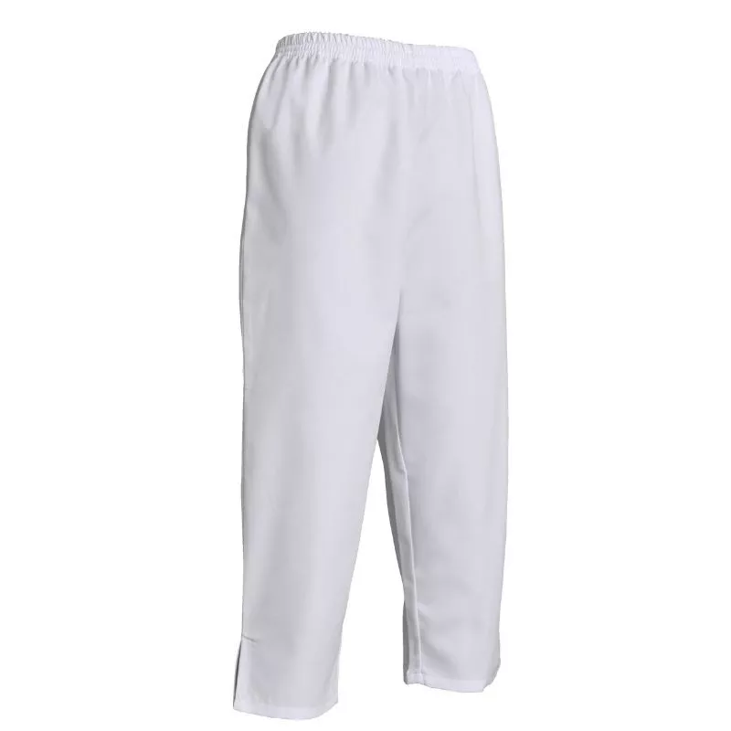 Pantacourt professionnel femme en polycoton – Ceinture élastique
