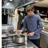 Veste de cuisine mixte en denim stretch – Modèle Scott