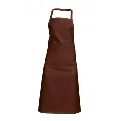Tablier valet blanc coton 260g avec poche – Taille unique