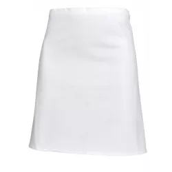 Tablier demi-chef blanc 55 cm coton 260g – Lot de 5