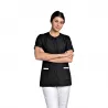 Tunique Femme Noire Soin Esthétique HANNA | Shoptablouse