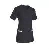 Tunique Femme Noire Soin Esthétique HANNA | Shoptablouse