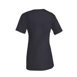 Tunique Femme Noire Soin Esthétique HANNA | Shoptablouse