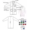 Blouse Homme Coton Pressions Manches Longues | Shoptablouse