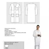 Blouse blanche chimie 100% coton | Shoptablouse