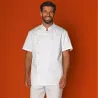 Veste Cuisine Homme GABIN MC Polycoton | Shoptablouse