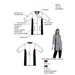 Blouse Médicale Alizée - Tenue Professionnelle Santé | Shop ta blouse