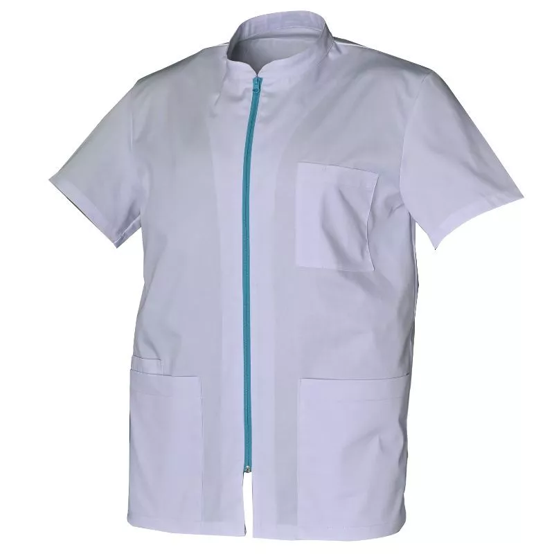 Tunique médicale Homme SIRIUS  Stretch Manches Courtes | Shoptablouse