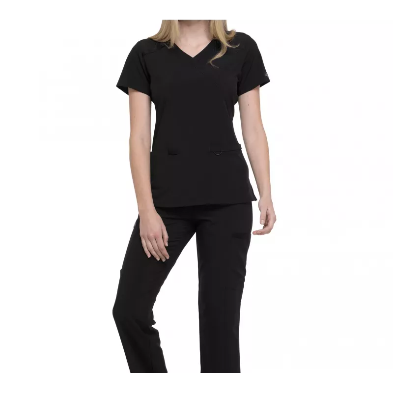 Tunique médicale haut cache cœur femme