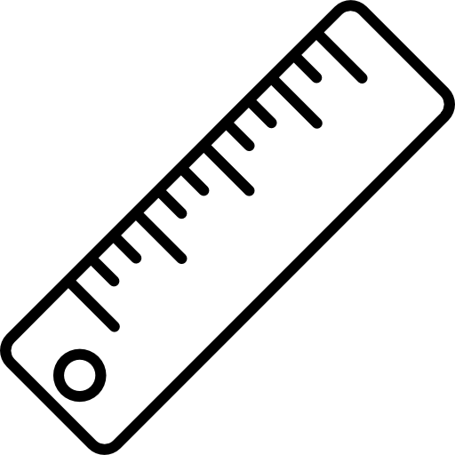Règle guide des tailles